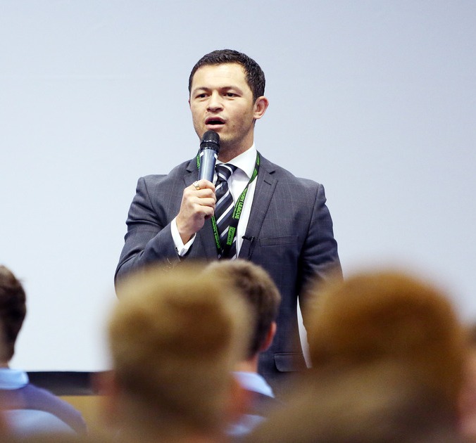 Robbie Hunter-Paul. Remain Strong lead presenter